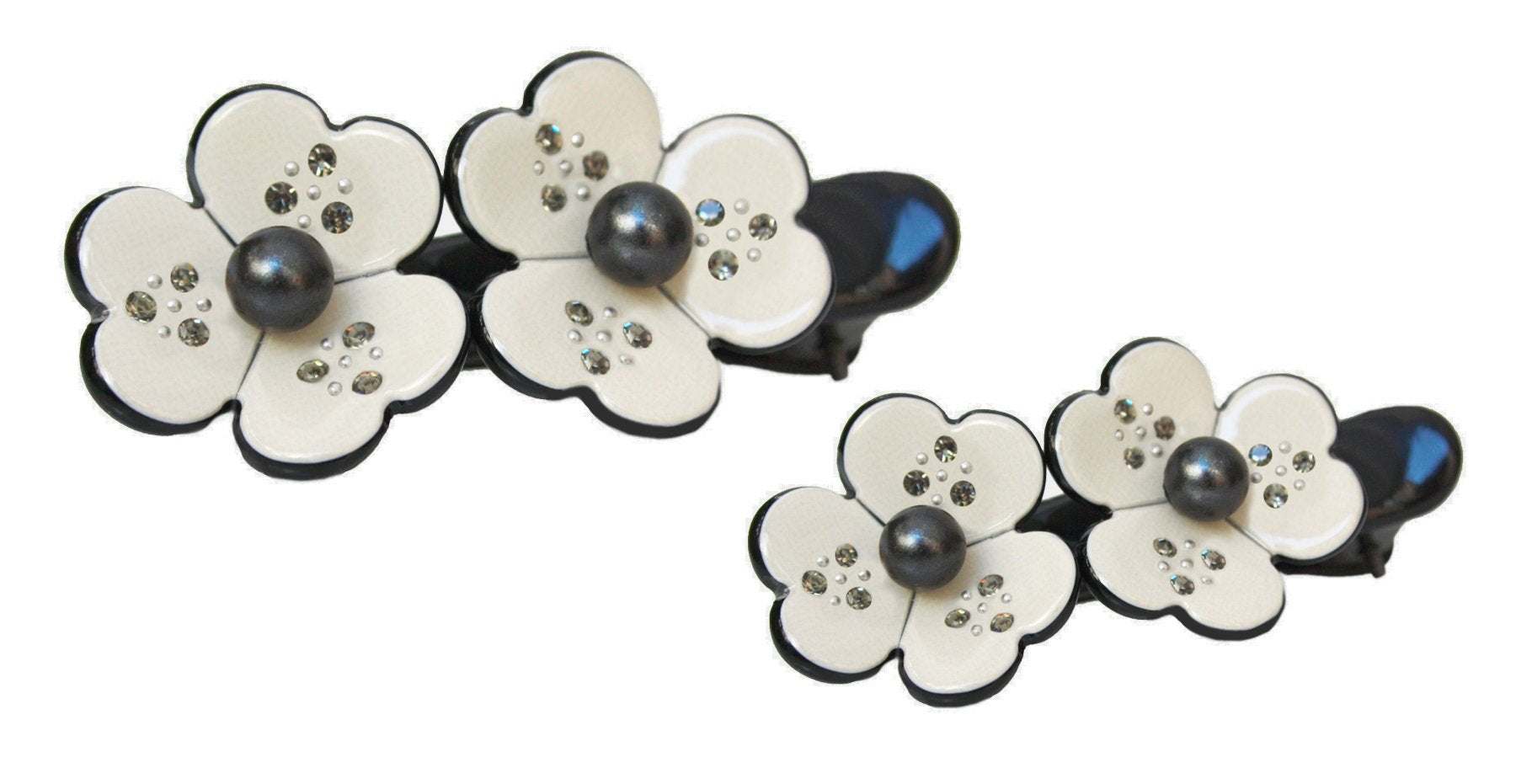 Moliabal BLACK & IVORY French clip